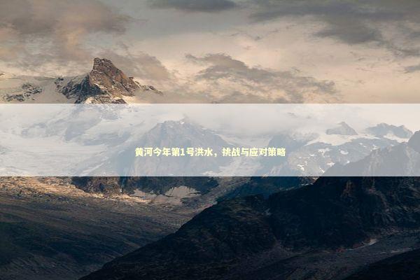 黄河今年第1号洪水，挑战与应对策略