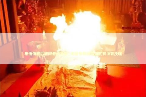泰法情降后施降者的反应_泰国情降法事到底有没有反噬