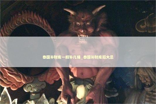 泰国补财库一般补几桶_泰国补财库后大忌